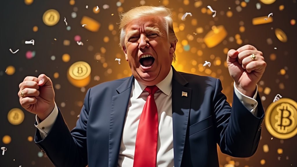 Trump Bitcoin $100K Eşiğini Kutluyor: Tebrikler!